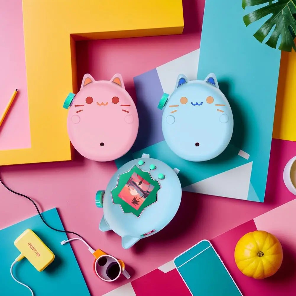 For Tamagotchi Paradise Silicone Full Cover Case Non-Slip Liquid Silicone Cute Protective Cover Soft Shell Game Accessories