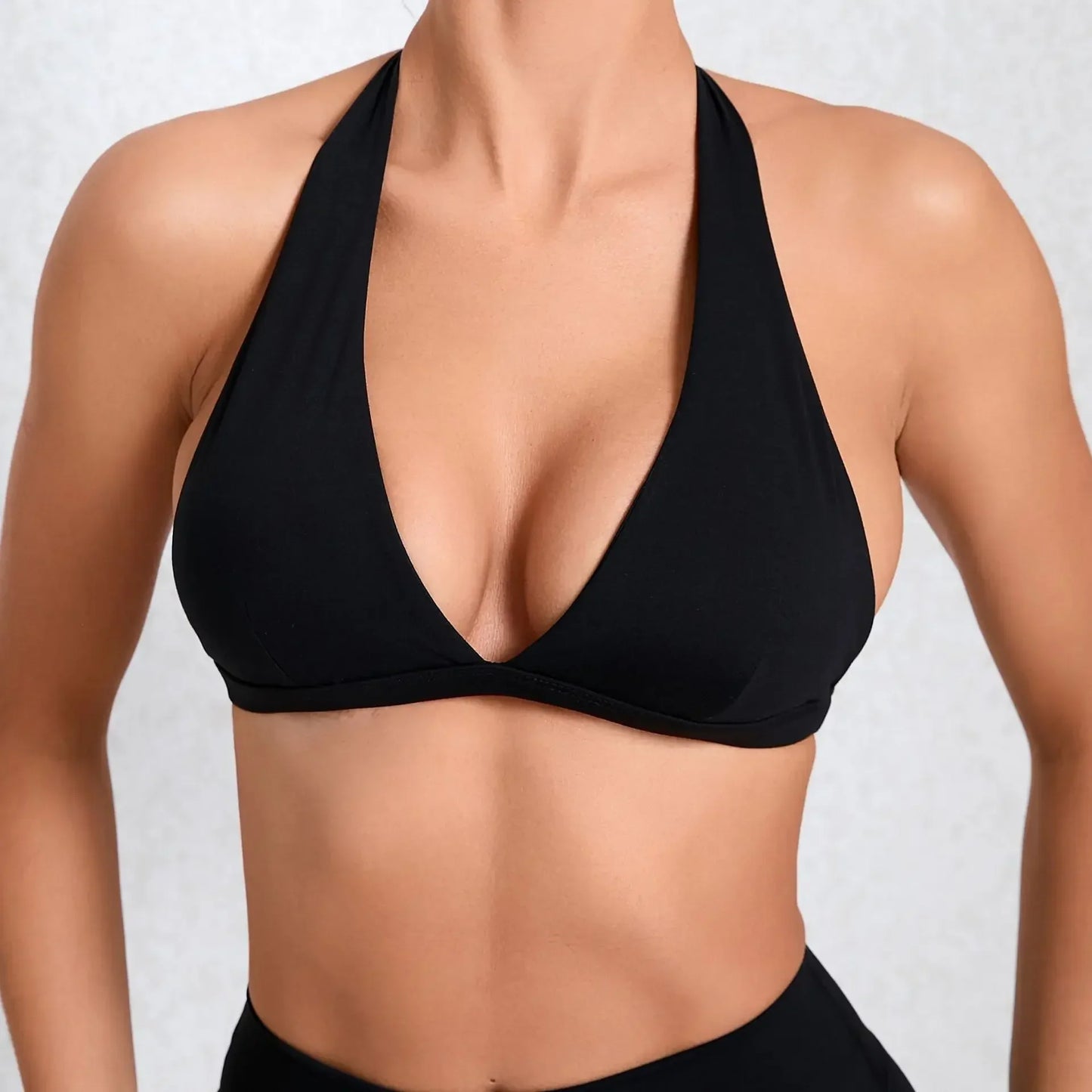 Sujetador deportivo sexy sin espalda