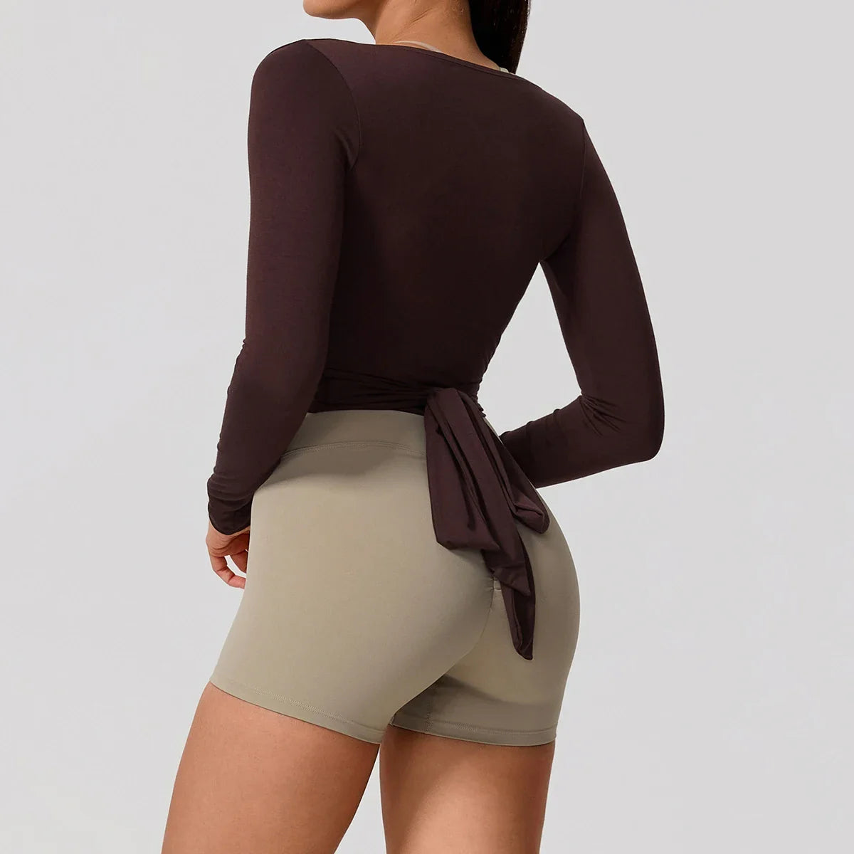Hearuisavy Top deportivo de yoga de secado rápido para mujer