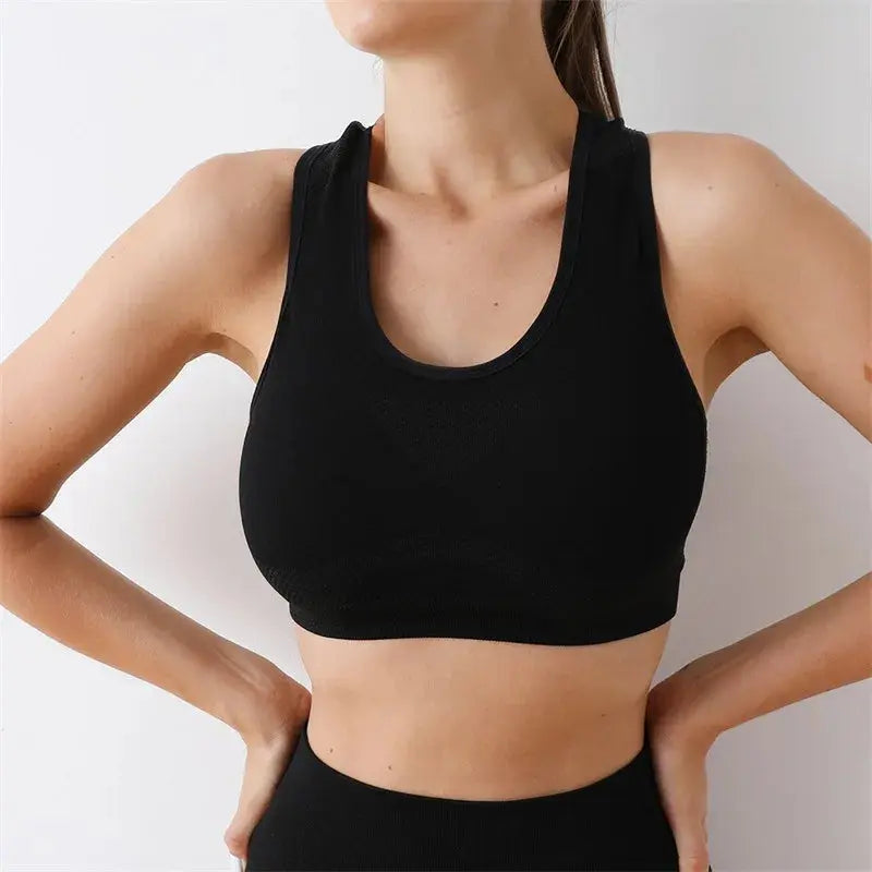 Women Sports Bra Top Push Up Fitness Yoga