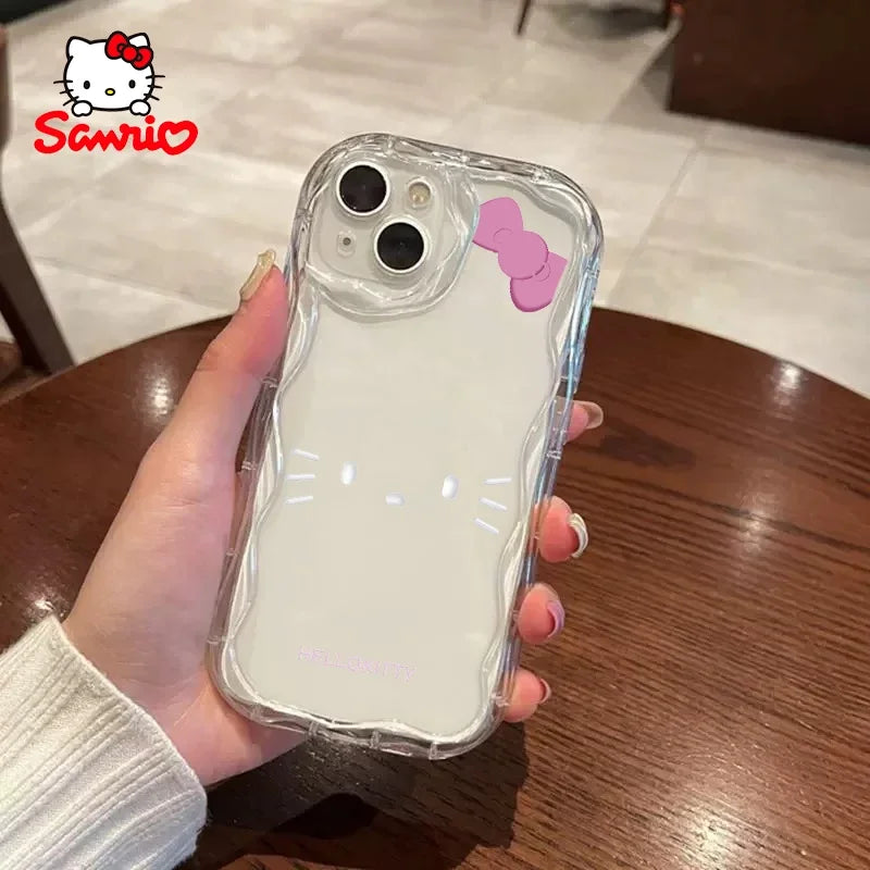 Kt Mobile Phone Shell iPhone 15 Funda para iPhone de mujer Kitty Cat Fashion o funda para iPhone Hello Kitty Novedad 2025