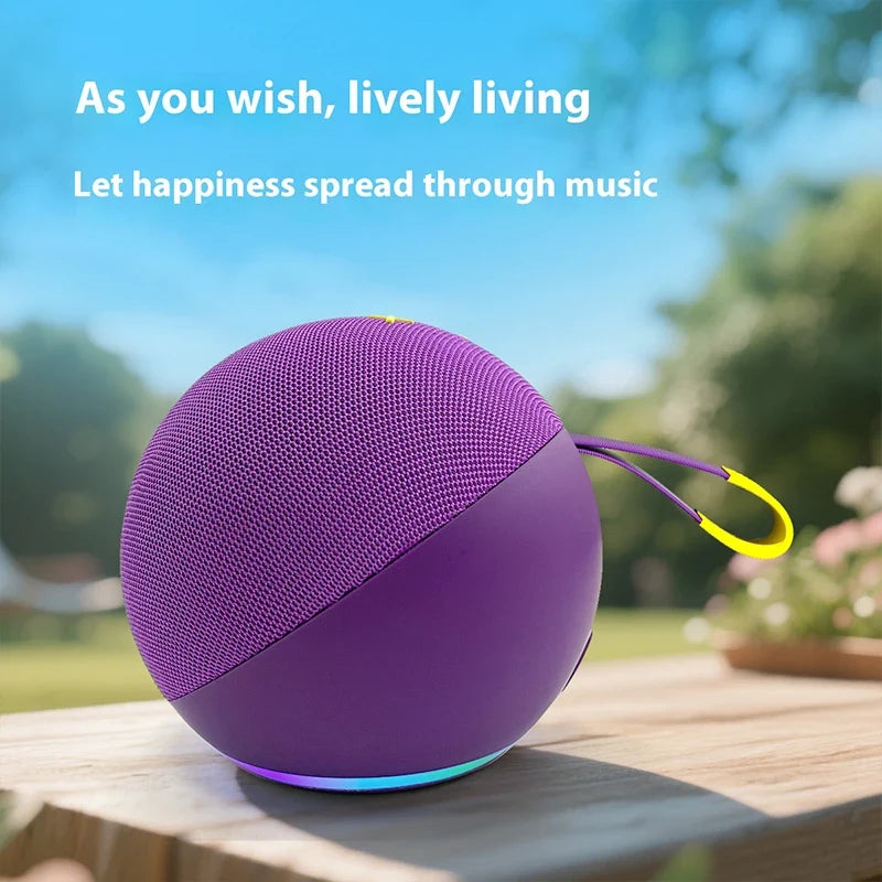 Bluetooth Speaker Subwoofe Portable Powerful Wireless Bass Alaxe Pro Max Music Outdoor Stereo Bluetooth Speaker LED