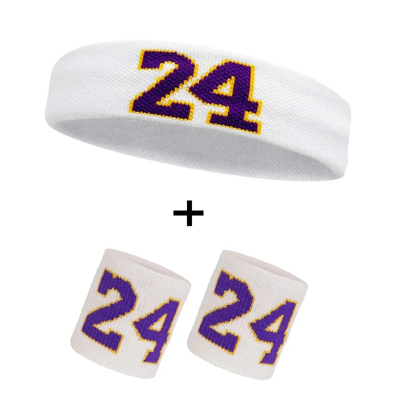 Cotton Sports Headband with Wrist Guard