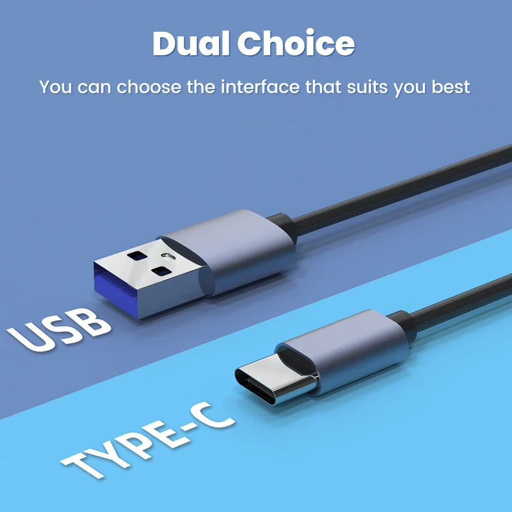 Elough 6 in 1 Card Reader SD TF XD CF M2 Memory Card Readers USB Adapter Type C High Speed Data Transfer Cardreader For Laptop