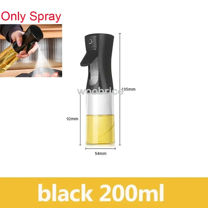 2in1 Kitchen Spray Oil Dispenser Oil Sprayer Polisher Or Only Brush Spray for Air Fryer Salad Grilling Roasting Cooking Kitchen