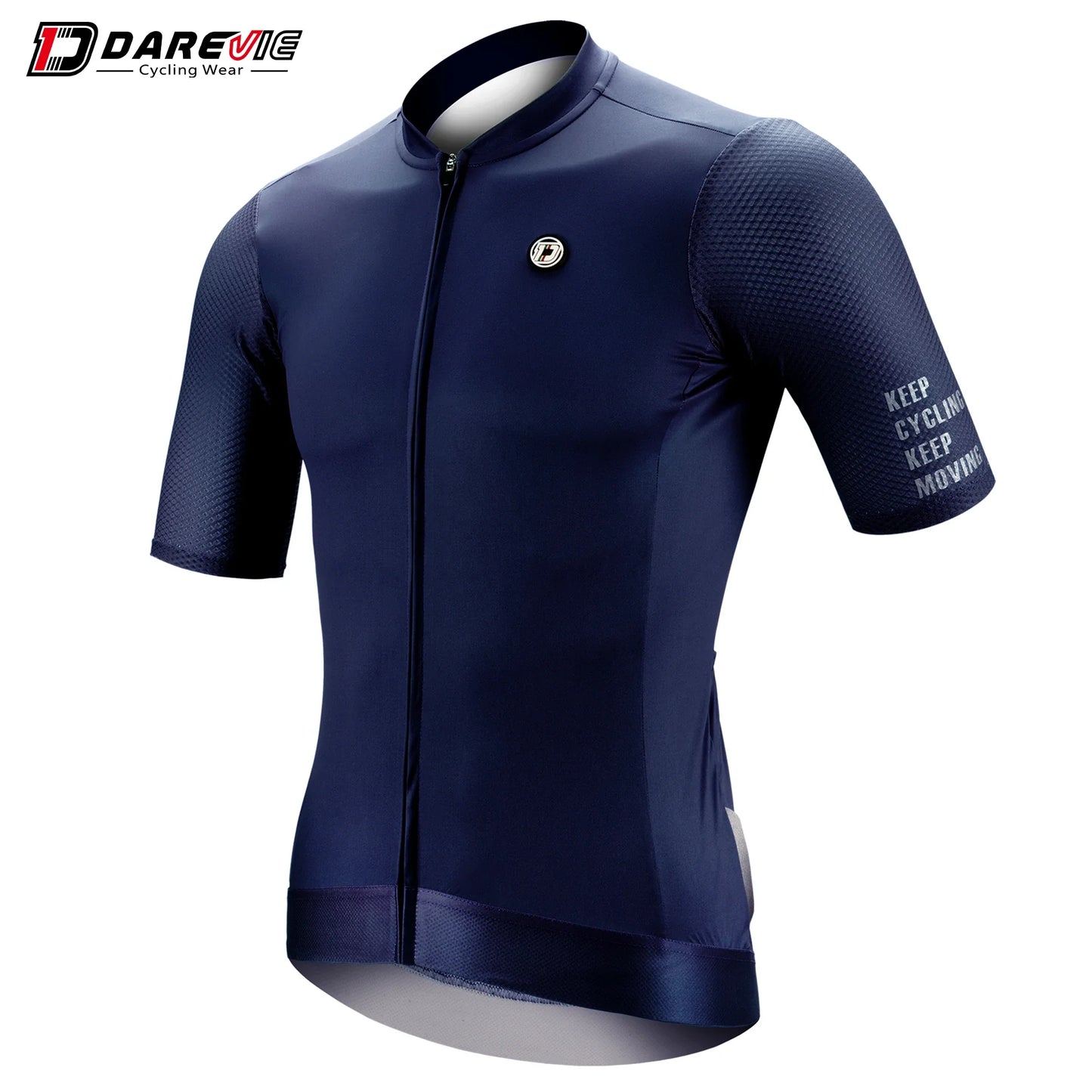 DAREVIE Cycling Jersey SPF 50 Anti-UV Training Level Slim Fit Small Size Men Women Man Cycling Maillot Bike Jersey Cycling Shirt