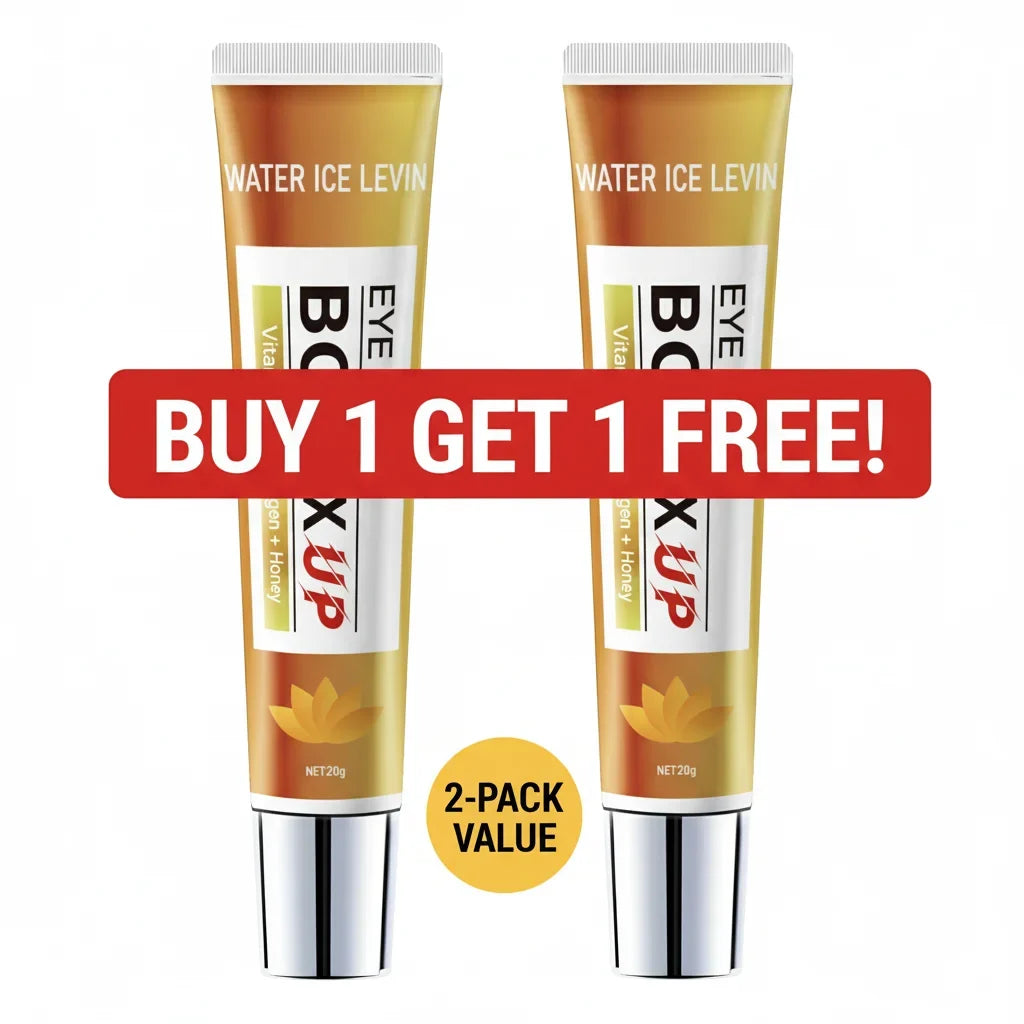 Eye Cream with Vitamin C & Collagen for Dark Circles, Moisturizing & Brightening, 20g Buy 1 Get 1 Free, Fast Shipping