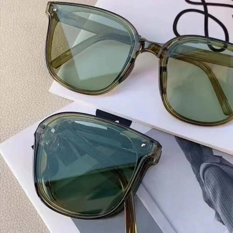 Nuevas Gafas de Sol Cuadradas Plegables de Marco Pequeño para Mujer, Gafas de Sol de Moda de Marca de Diseñador para Hombre, Gafas de Conducción UV400 Oculos De Sol
