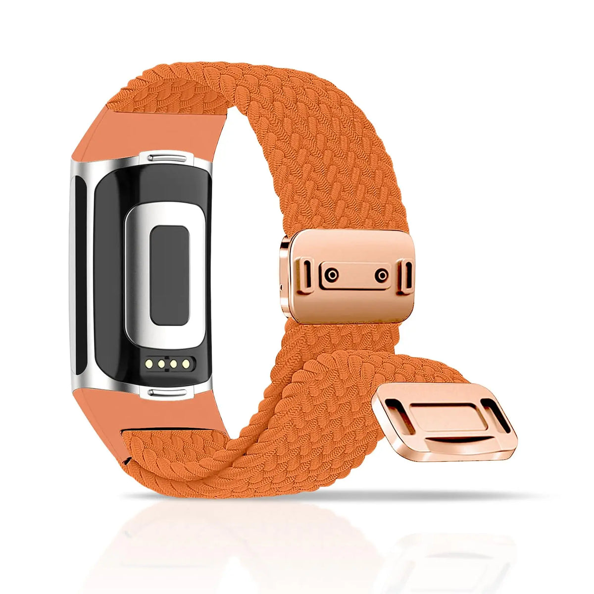 Fitbit Charge 5 & 6 Braided Nylon Band with Magnetic Clasp