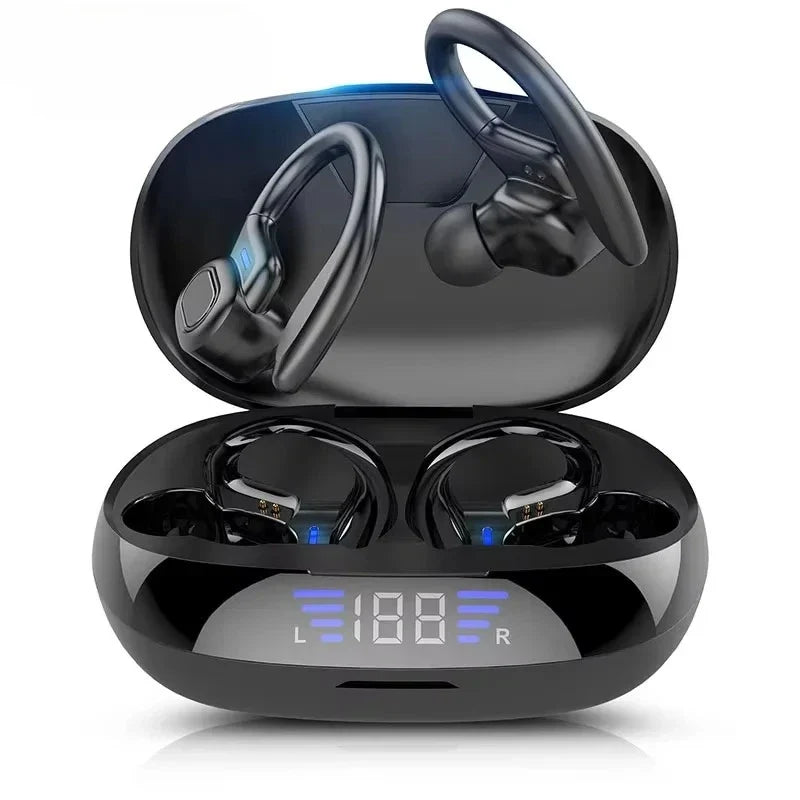 BOSEte Original Headphones Sports Wireless Bluetooth 5.3 HiFi 9D Stereo Noise Earphones Outdoor Running in-Ear With Mic