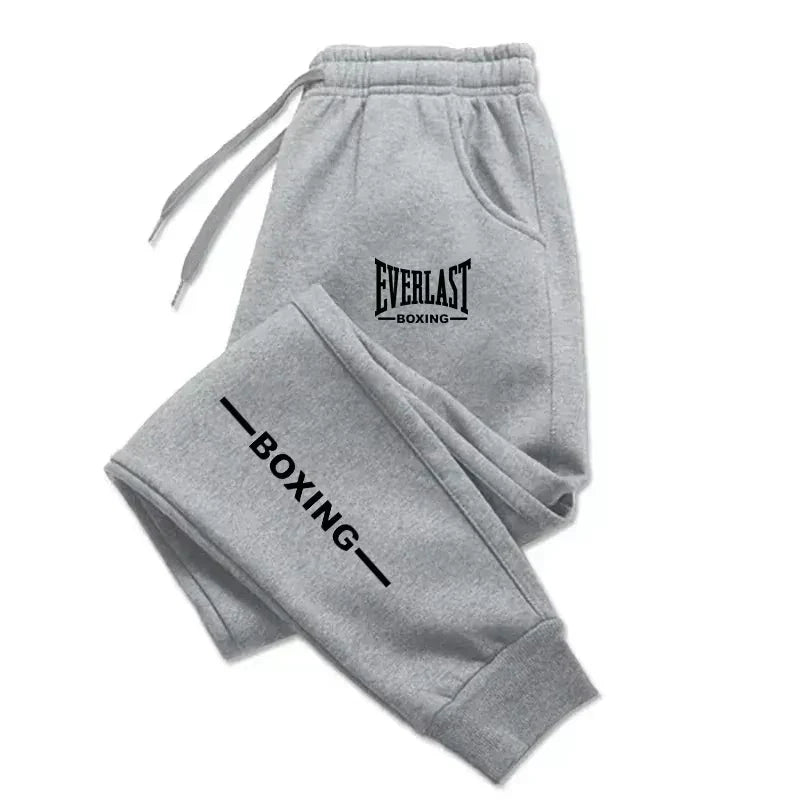 Pantalones de chándal de felpa para hombre EVERLAST