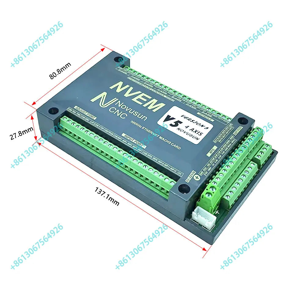 CNC Motion Controller Card – Ethernet Interface 300kHz for 3/4/5/6 Axis CNC Router