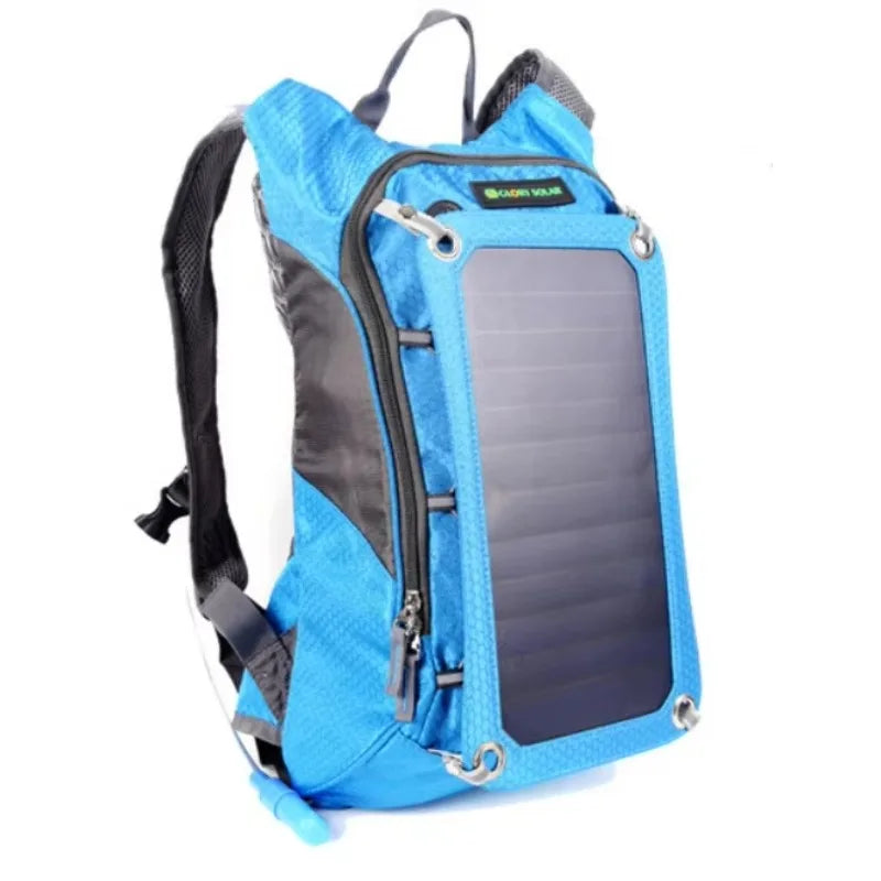APH-S06 Advanced 6.5W Monocrystalline Solar Power Backpack USB Charging Port IP65 Waterproof 15.5x30.2cm Unisex Outdoor