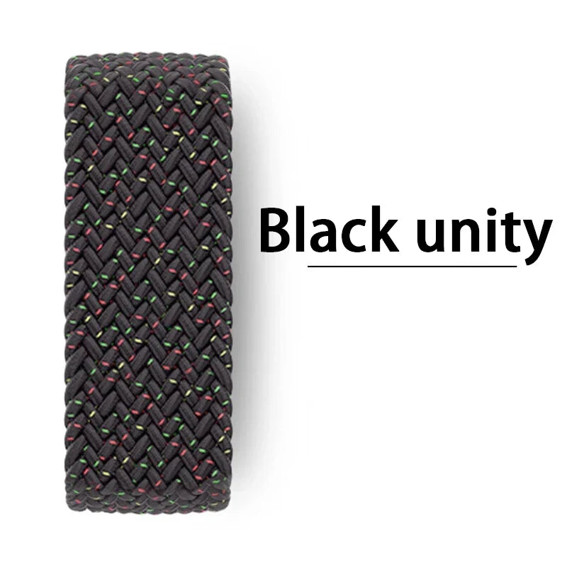 Braided Solo Loop For Apple watch Band 46mm 44mm 45mm 42mm 40mm 41mm Bracelet correa iwatch Series Ultra 2 11 10 9 SE 8 7 Strap