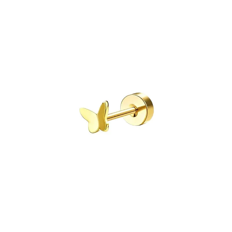Bobisty Stud Hoop Earrings