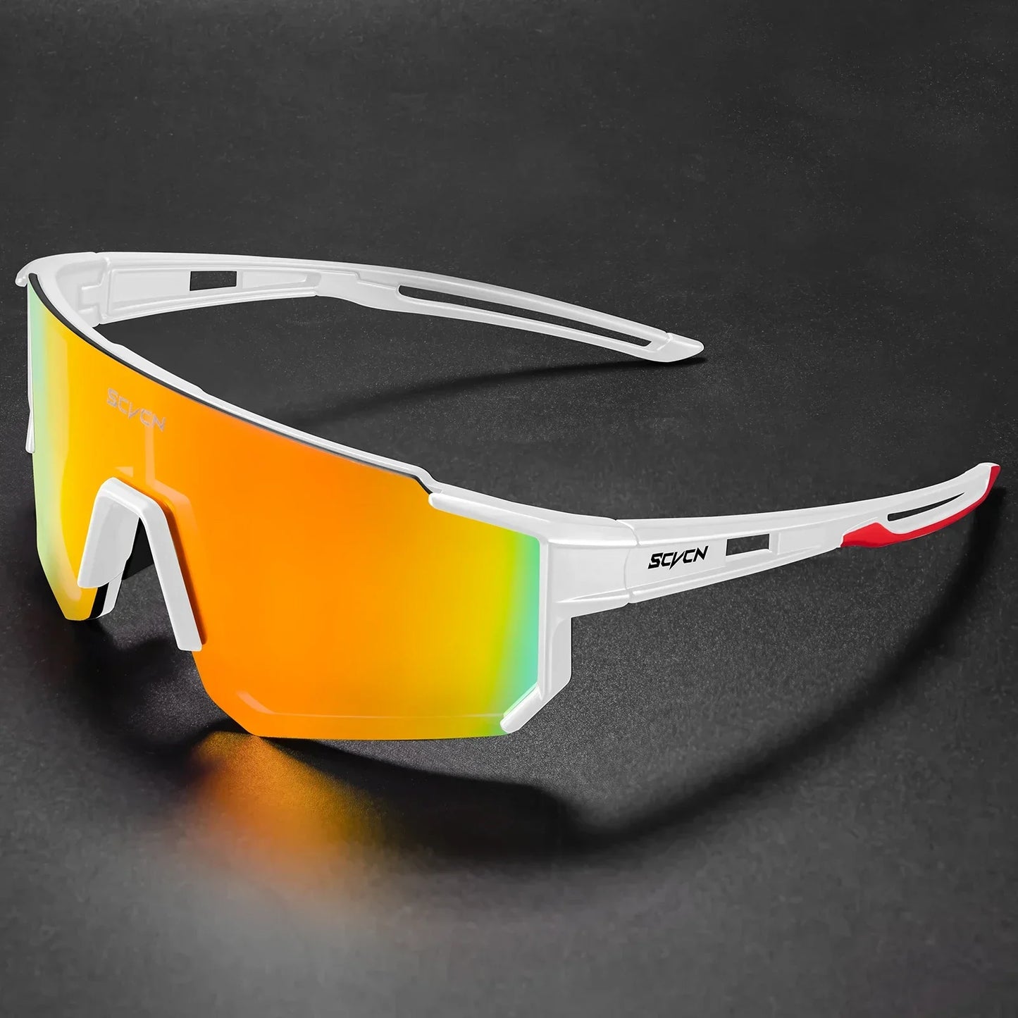 SCVCN Photochromic Cycling Glasses Night Riding Glasses Outdoor Sport Travel Sunglasses Men Women MTB Bike Golf Driving Eyewear