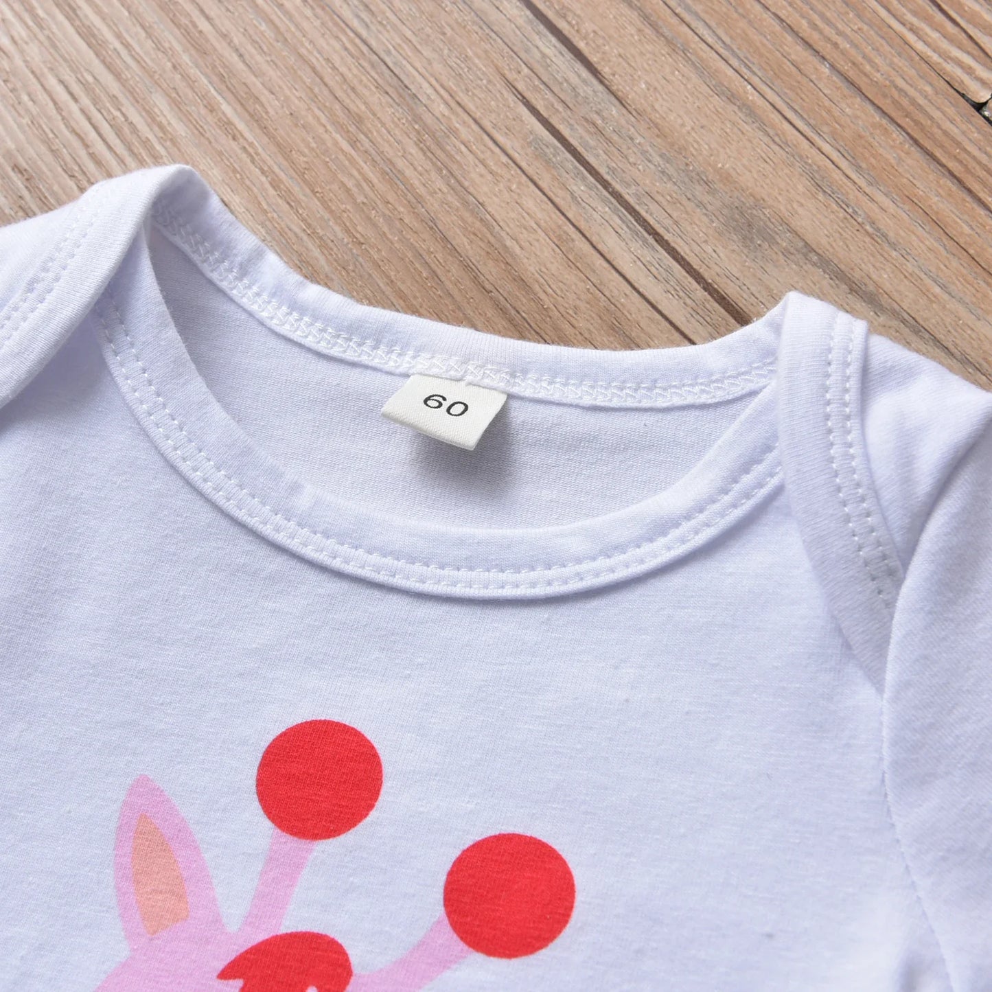 Newborn Baby Girl Clothes Long Sleeve Giraffe Print Romper Tops Dot Pants With Hat Infant Outfits Set