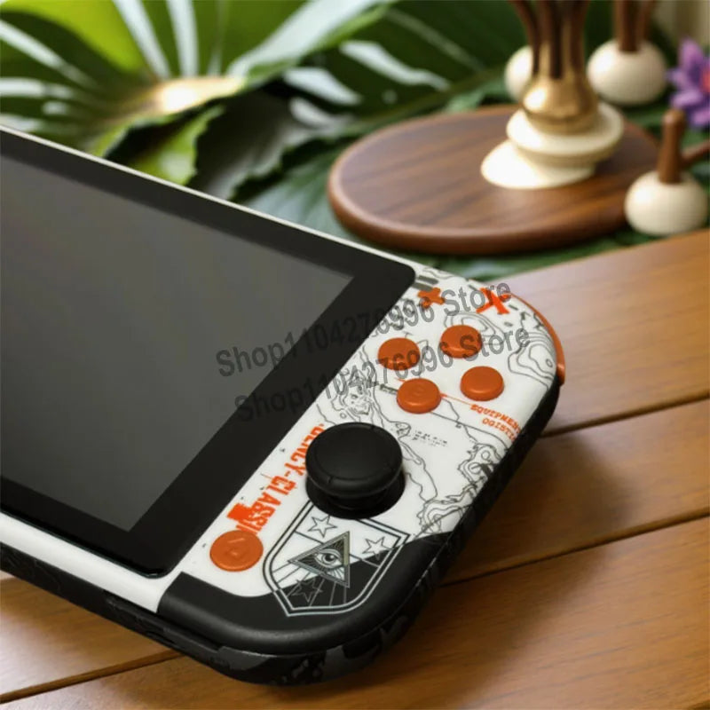 For Switch Lite Game Console Case Replacing Shell Housing Buttons Tempered Glass Film Screen Modification Accessory