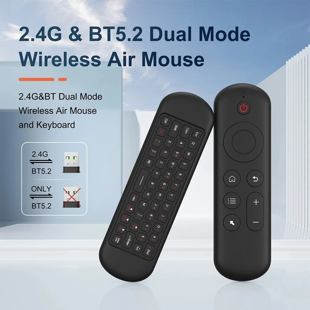 Bluetooth 2.4GHz Flying Mouse Keyboard Wireless M5 Air Mouse Voice Backlit Remote Control IR Remote Control for PC Android