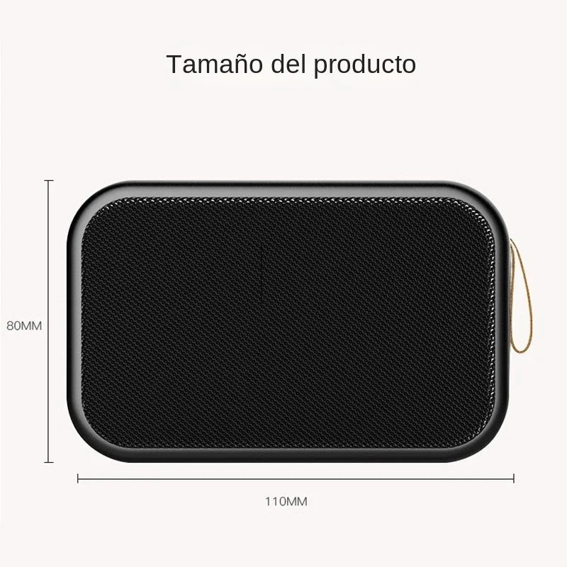 Mini Bluetooth Speaker HIFI Speakers Soundbar Portable Bluetooth 5.0 Wireless Soundbar 500mAh Battery For Outdoor Indoor Sports