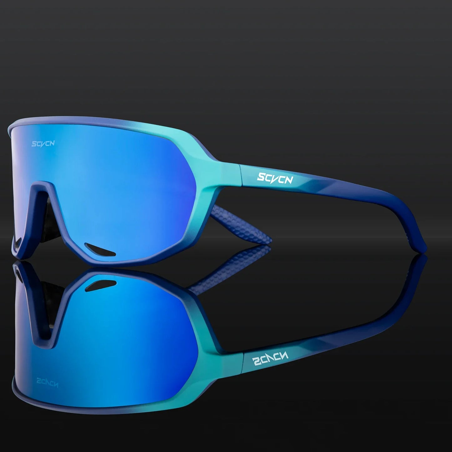 Scvcn Cycling Glasses Photochromic Sunglasses for Men Sun Mountain Bike Road Bicycle Eyewear Cycle Goggles Sports UV400 MTB
