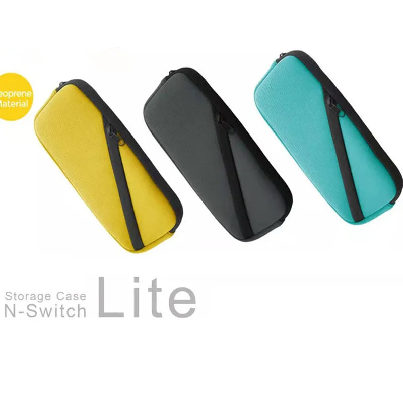 Travel Storage Bag Case for Nintend Switch Lite Console and Accessories Neoprene Portable Pouch Shell Cover For Switch NS Mini