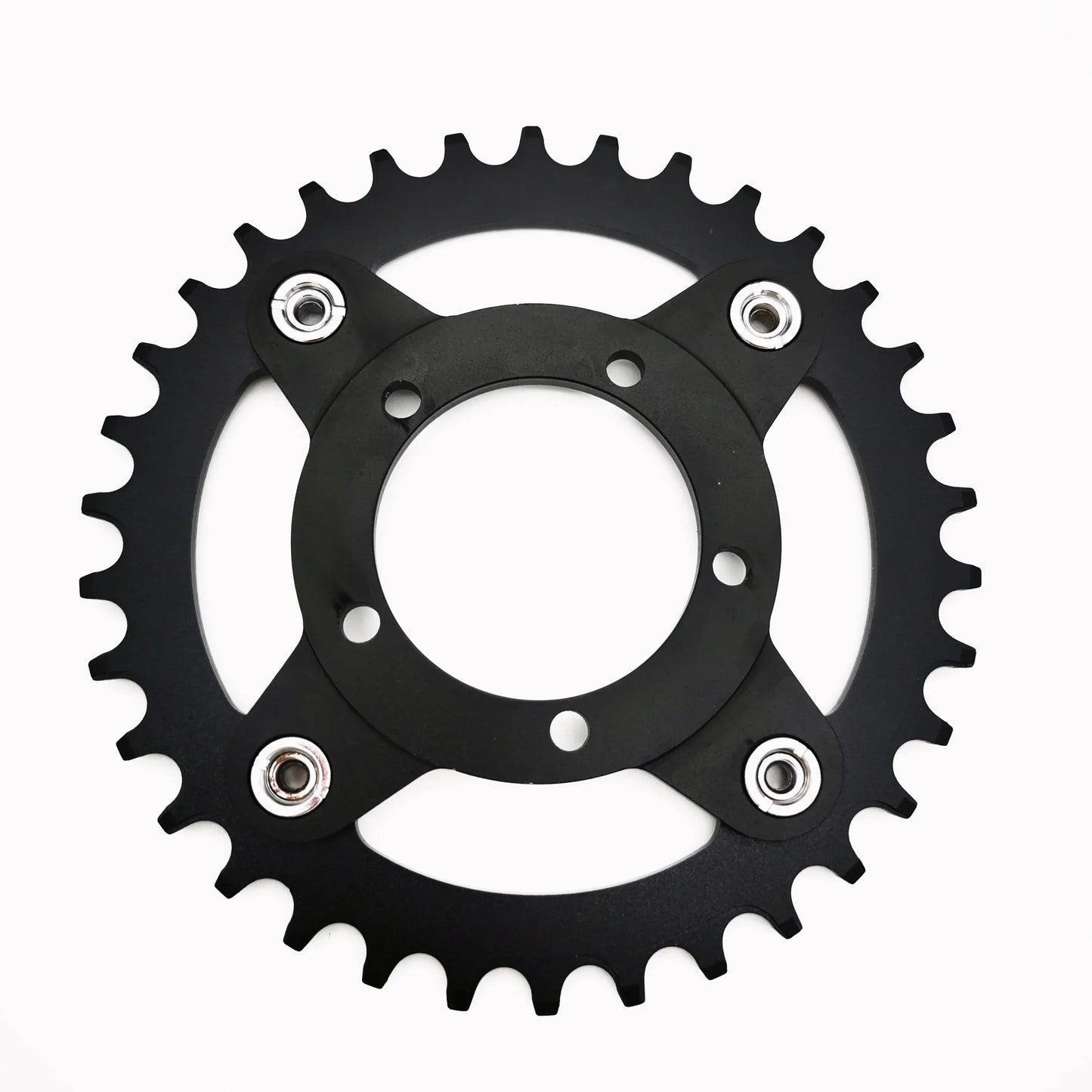 ALLTOO Bike Part Bicycle Crankset Bafang 104BCD Motor Aluminum Alloy Chainring Mid Drive Adapter For Electric E-bike 32T-52T