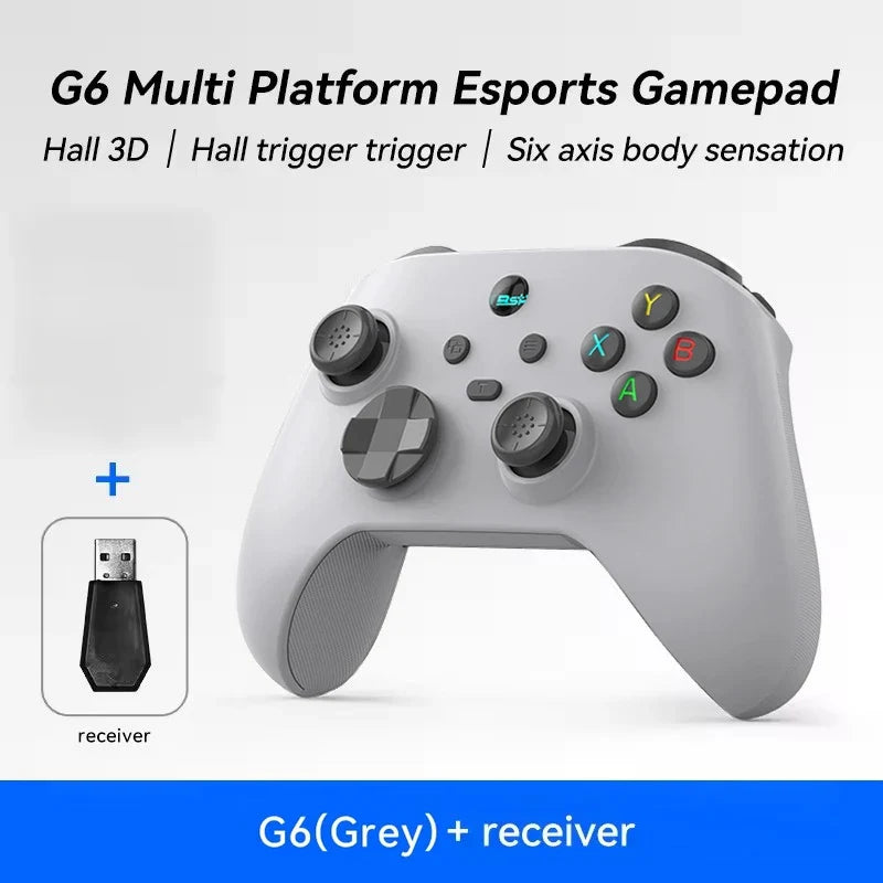 G6 BT-Compatible Wireless Controller For NS/NS Lite/NS Oled Console Gamepad Android Phone PC Joystick Controle with 6-Axis