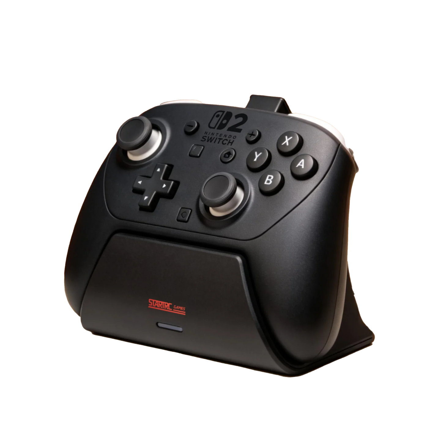 Charging Dock Station For Switch2 Pro Game Controller Fast Charger With Led Indicator Light For Nintendeo Switch 2 Accessory