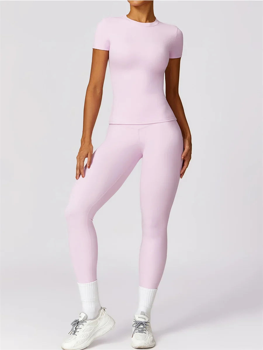 Sporty Two Piece Workout Set