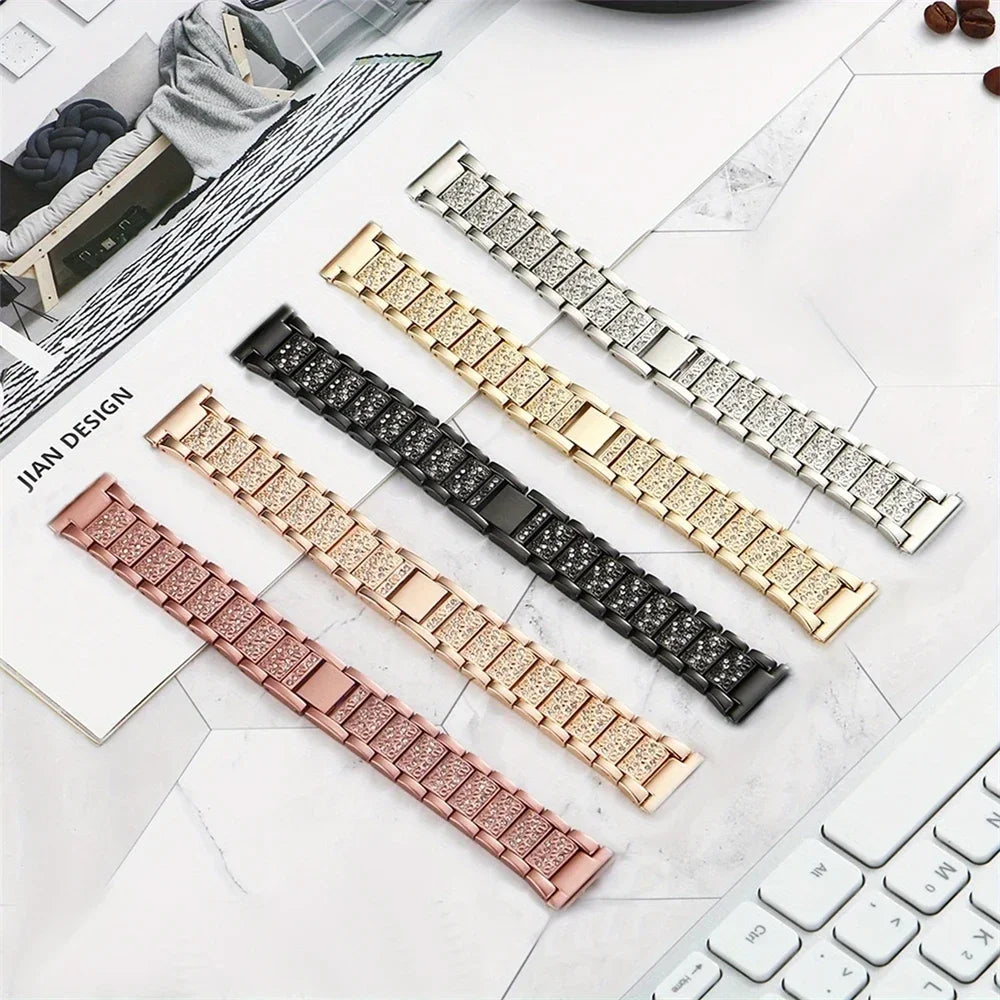 Suunto Race, Vertical & 9 Peak Women's Rhinestone Link Bracelet