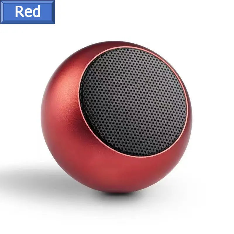 Metal Mini Wireless Bluetooth Speaker Hifi Portable Subwoofer Outdoor Music Stereo Surround Audio Player Bluetooth Speaker