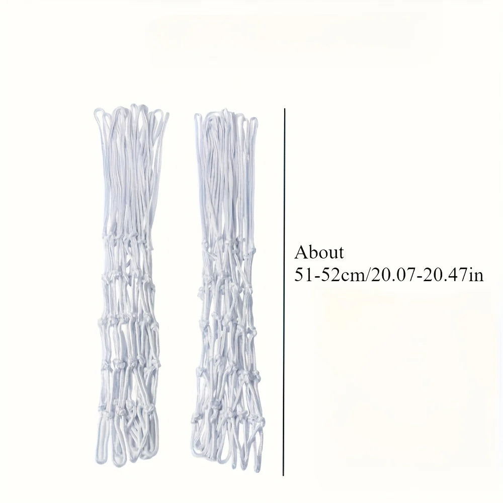 Basketball Rack Net Standard Basketball Hoops Net Durable Indoor Outdoor Replacement Detachable Basketball Net Netting Sports