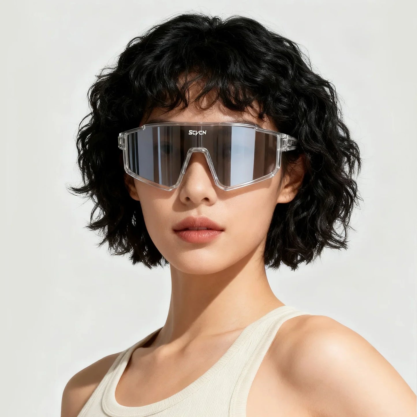 SCVCN Cycling Glasses Road Bike Glasses Running Eyewear Men Outdoor Sports Bicycle Sunglasses Women MTB Cycling Sunglasses