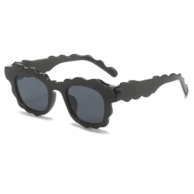 Ins Popular Square Sunglasses Women Retro Punk Brand Female Shades UV400 Men Trending Luxury Sun Glasses