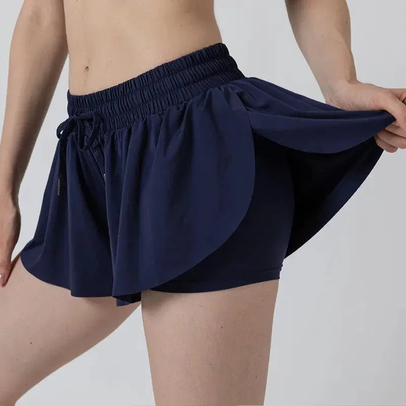 Cute & Comfortable Girls' Athletic Shorts with Skirt