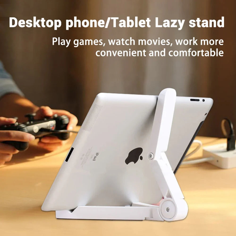 Multi Functional Foldable Tablet Stand Universal Adjustable Phone Holder Portable Tablet Bracket For iPhone Huawei Xiaomi Tablet