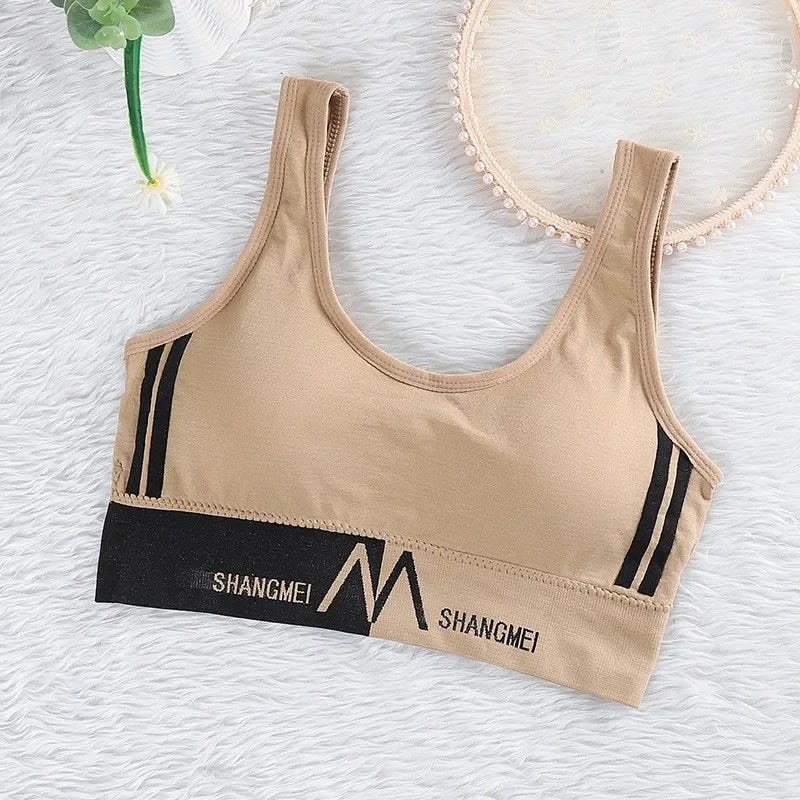Breathable, Supportive Sports Bra for Yoga & Running