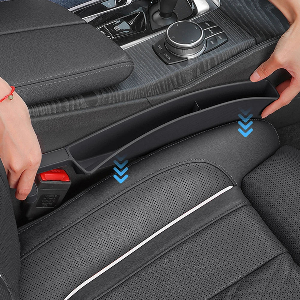 2024 New 2PCS Car Seat Gap Storage Box Fill Auto Seat Gaps To Prevent Cell Phones From Falling Universal Tool Kit Accessories