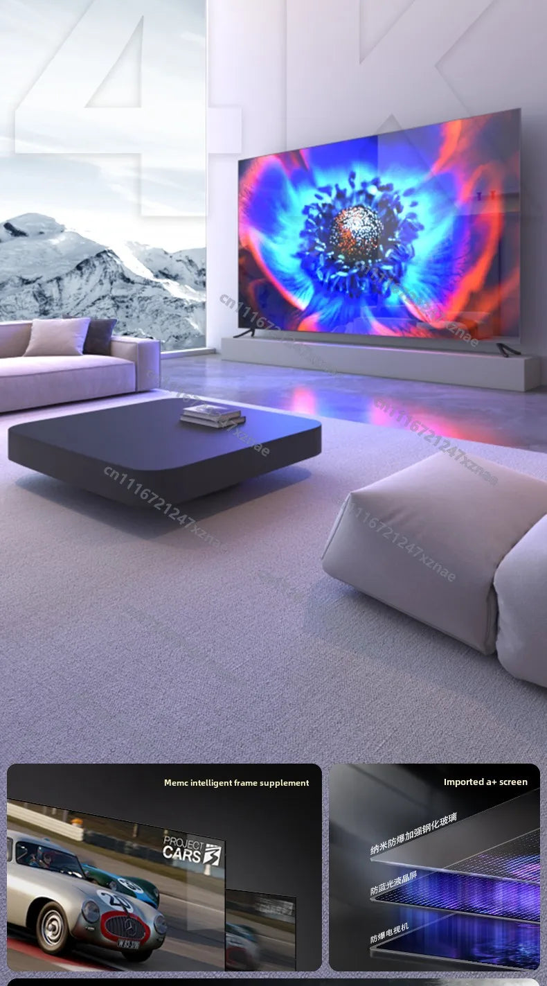 100 Inch TV 110 120 Network Wifi75 85 High Definition 4k Full Screen