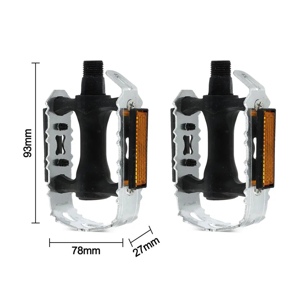 1 Pair E-bike Folding Pedals Anti-slip Refitting Platform Pedal Scooter Parts Electric Bicycle Accessories Cycling Supplies