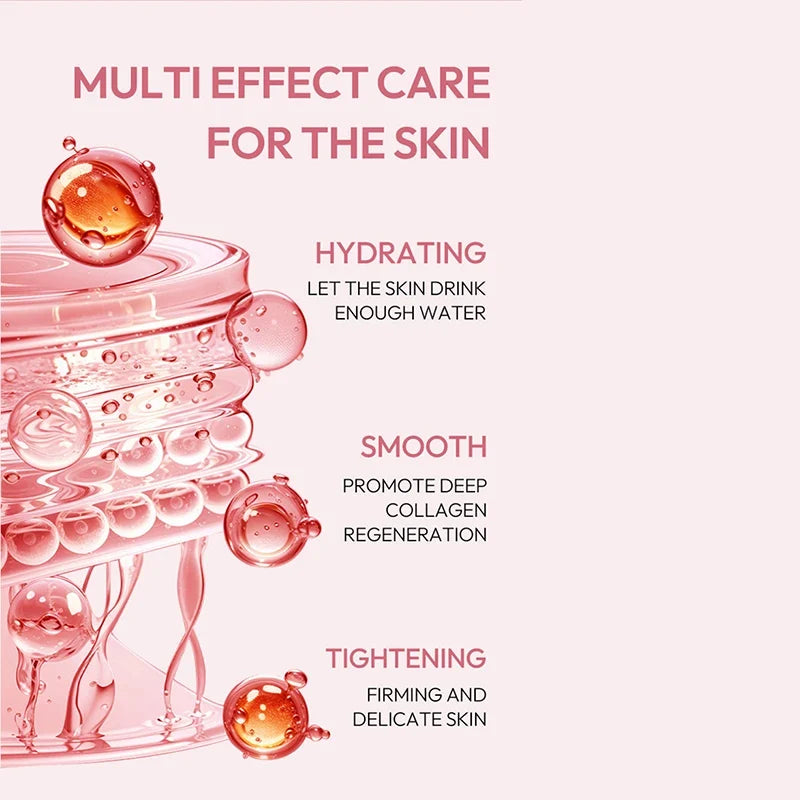 PDRN Pink Skincare Set Salmon Dna Collagen Vita Coating Mask Lift Firm Skin Make Skin Glow Moisturizing Nourishing Skincare Set