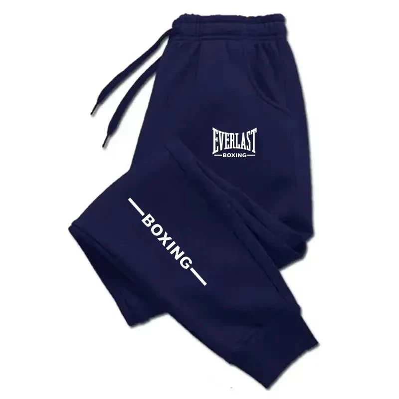 Pantalones de chándal de felpa para hombre EVERLAST