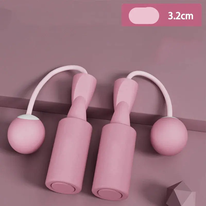 Cordless Jump Rope with Big Ball Indoor Fitness & Weight Loss