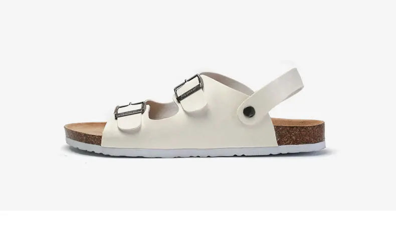 Zapatos Unisex Mujer y Hombre Sandalias de Corcho con Tira Trasera Zuecos Gladiador