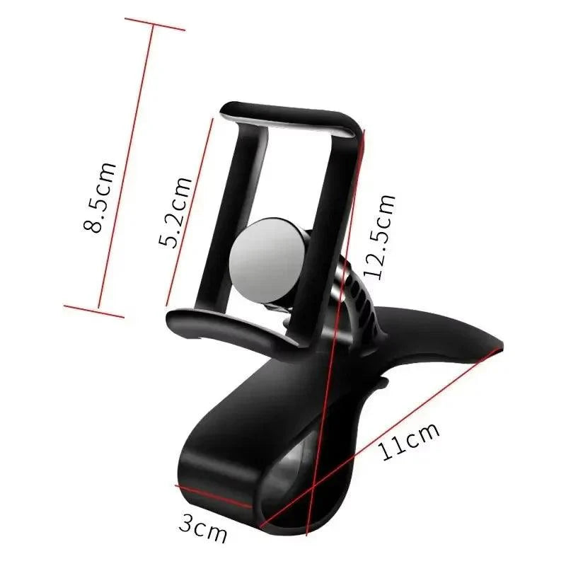 360 Rotatable Car Phone Holder Universal Cell Phone Stands Car Rack Dashboard Support for Auto Grip Mobile Phone Fixed Bracket