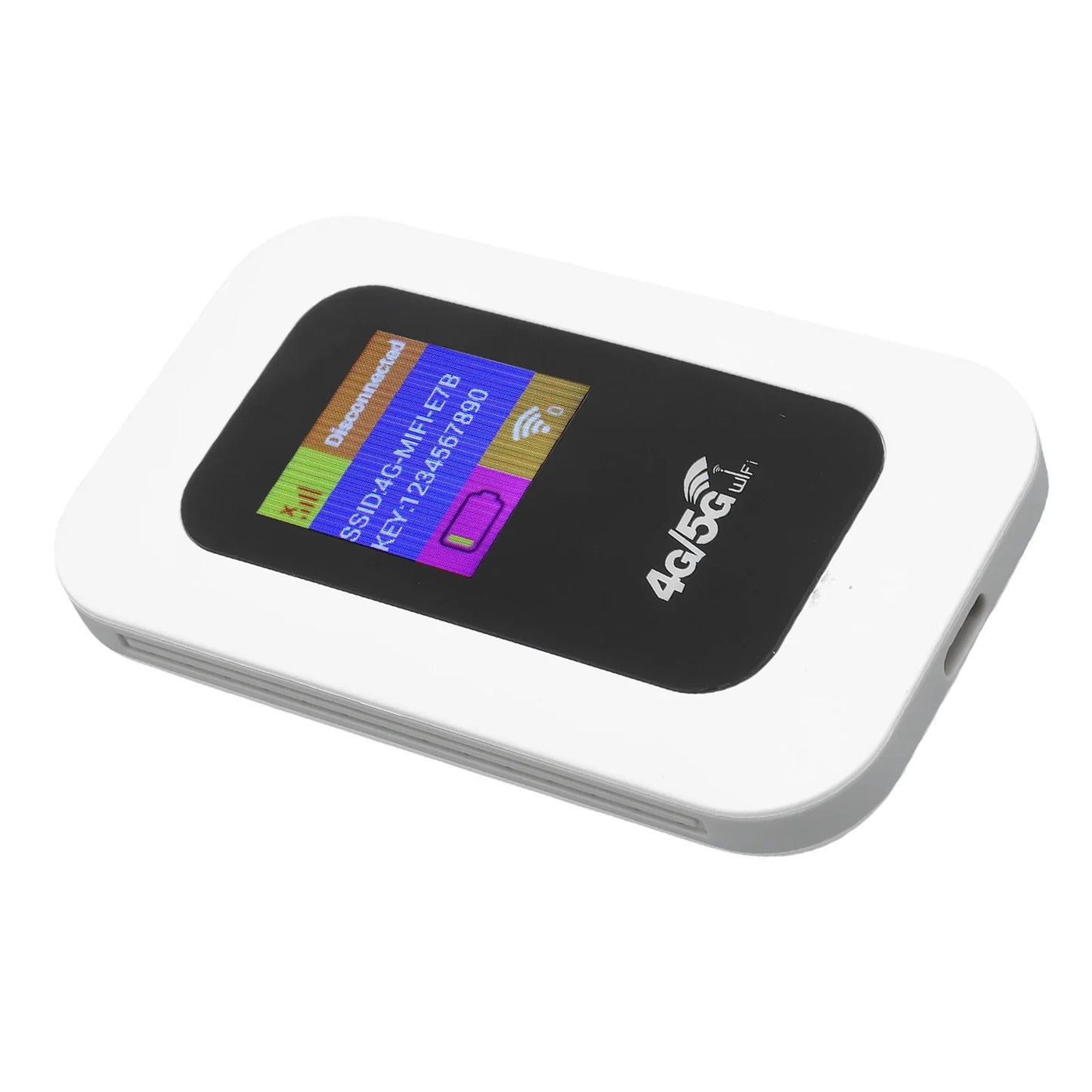 Portable WiFi Router WiFi Mobile Hotspot Device 300Mbps High Speed 4G 5G Pocket Wireless Network WiFi Device for Travel Camping