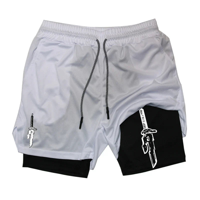 Pantalones cortos de alto rendimiento FlexiFit 2 en 1
