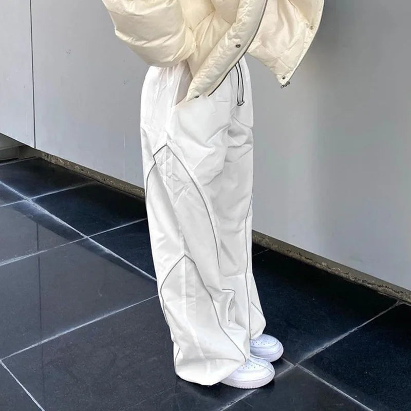 Y2K High Waist Baggy Wide Leg Sweatpants Women