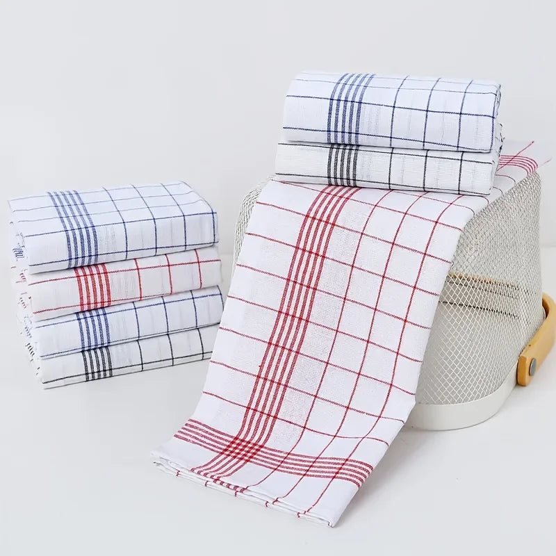 4Pcs, 45cm * 60cm, Multi-Colored Checkered Kitchen Dishcloths, Cleaning Cloths, Multi-Functional Kitchen Towels